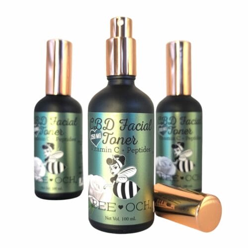 CBD Facial Toner - 300mg Made With Vitamin C + Peptides